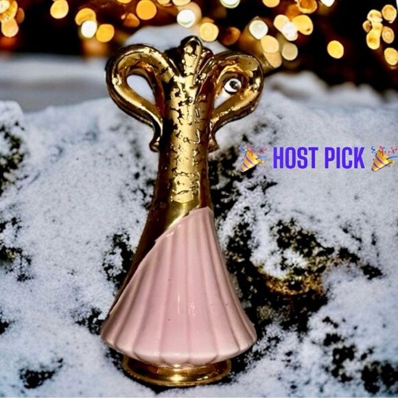 Savoy China Weeping Gold Vase 50s/60s Vintage Mid Century 🎉 HOST PICK 🎉 - Picture 16 of 16